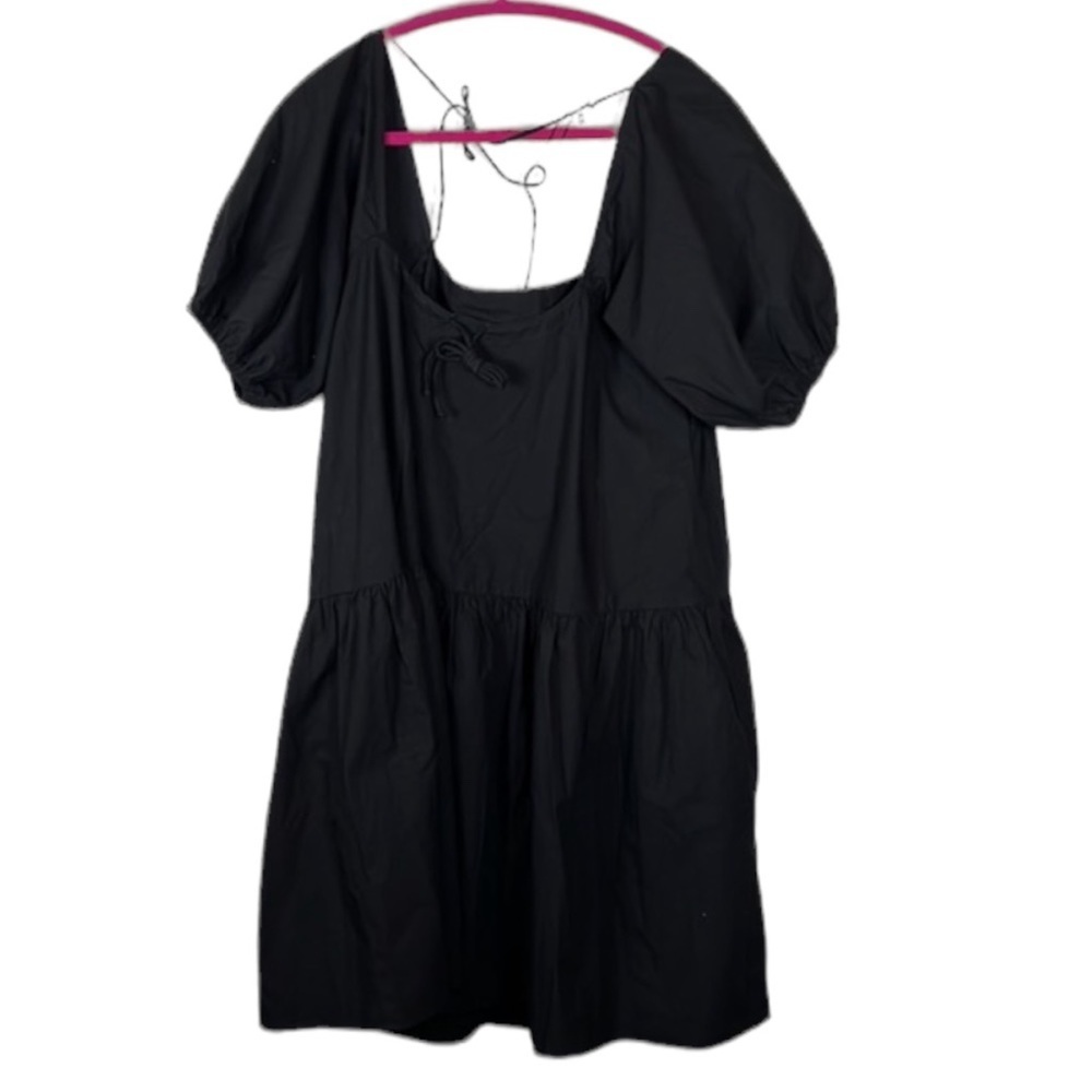 Modern Citizen Andra Black Tiered Mini Dress Size M - Picture 5 of 10